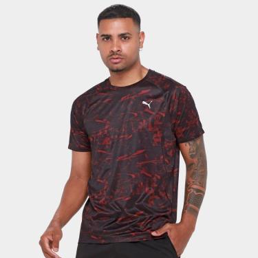 Imagem de Camiseta Puma Run Velocity AOP Tee Masculina-Masculino