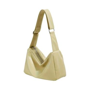 Imagem de Bolsa Tote Minimalista De Couro Macio Para Estudantes Universitários, 