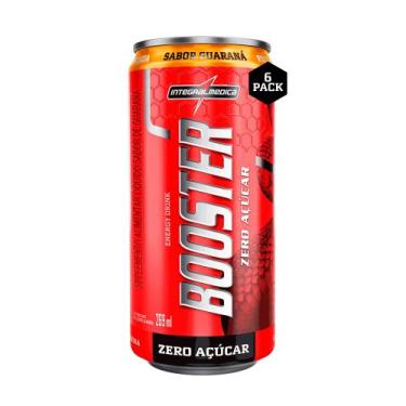 Imagem de Pré treino 6 unidades Booster Drink 269ml Integralmédica - Integralmed
