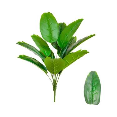Imagem de Planta Artificial Grande De Palmeira Tropical 65-125cm Com Folhas De B
