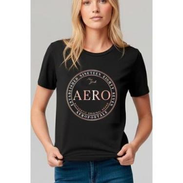 Imagem de Camiseta Manga Curta Feminina Silkada Aéropostale-Feminino