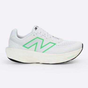Imagem de Tênis New Balance Fresh Foam X 1080 v14 Masculino Branco/Verde-Masculino