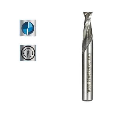 Imagem de Fresa De Topo HSS De 2 Flautas Com Haste Reta De 2mm-12mm, Broca De Ca