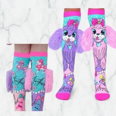 Imagem de Meias 3D Infantil Maluca Divertida Personagens oi - NoBrand, Dog Fofa