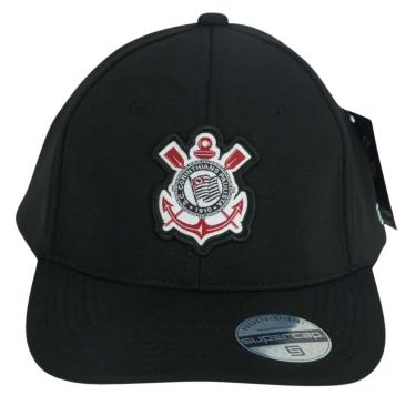 Imagem de Boné Corinthians Paulista Bordado Timão Licenciado Aba Curva-Feminino