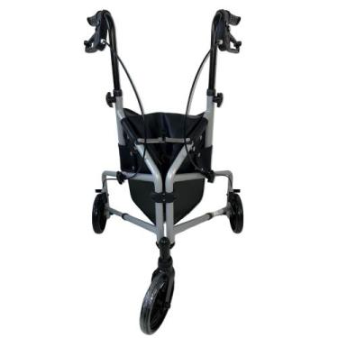 Imagem de Andador 3 Rodas Idoso Adulto Geriátrico Ortopédico Apoio Dobrável Frei