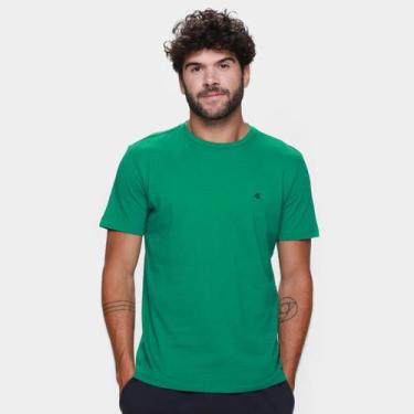 Imagem de Camiseta Calvin Klein Casual Masculina, Verde, GG