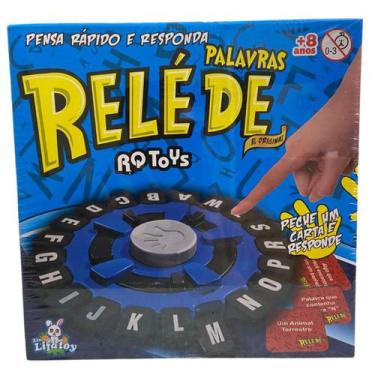 Imagem de Jogo Relé De Palavras Estilo Stop Azul Diversão Família - NEWUP
