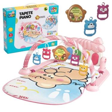 Imagem de Tapete de Atividades Infantil Bebê Ginásio Piano Musical Com Som E Luz