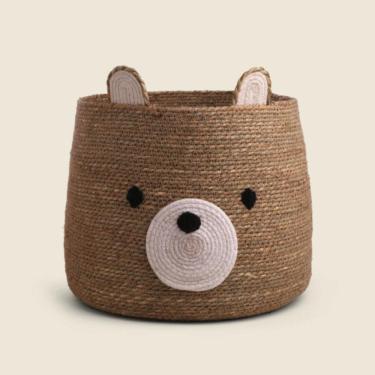 Imagem de Cesto Teddy Fibra Natural 39cm - A\BABY