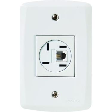 Imagem de Lux2 Tomada Telefone 4p+rj11 57145018 (ultima Remessa) - Tramontina