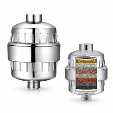 Imagem de Filtro Para Chuveiro Universal Todos os Modelos Pure Shower Filter Aço