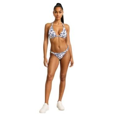 Imagem de Biquíni Kebronze Sem Amarração 100 ajustável Para Bronzeamento Praia P