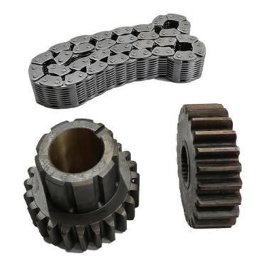 Imagem de Kit Corrente Engrenagem Caixa Tração 4x4 Ranger 3.0 Troller - MOD