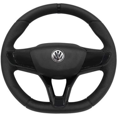 Imagem de Volante Esportivo Gol G1 G2 G3 G4 Volkswagen + Cubo - Poliparts, Preto