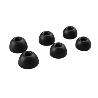 Imagem de Borrachinha ponta compativel com fones qcy cor:preto - GENERICA, PRETO