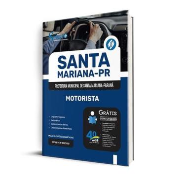 Imagem de Apostila Prefeitura de Santa Mariana - PR  - Motorista - Editora Soluç