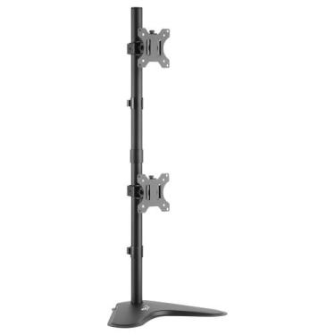 Imagem de Suporte Ergonômico Articulado de Mesa, 2 Monitores 15" a 32", Ajuste d