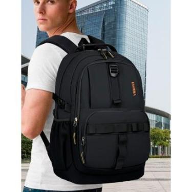 Imagem de Mochila Masculina Grande Executiva Esportiva Camping Viagem-Masculino