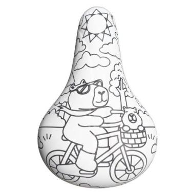 Imagem de Selim Infantil Para Bicicleta Capivara Lolla Para Colorir Verden Bikes