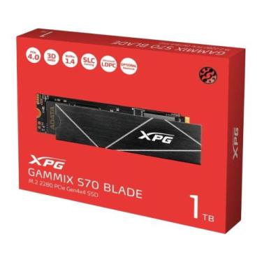 Imagem de SSD ADATA M.2 1TB XPG Gammix S70 Blade NVMe - AGAMMIXS70B-1T-CS