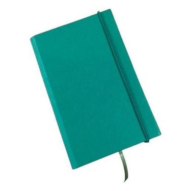 Imagem de Caderneta Sketchbook Peq. Tipo Moleskine 9x14 cm Sem Pauta - Verde Ban
