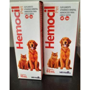 Imagem de Hemocil Suplemento Vitamínico Hemocil Pet 30ml