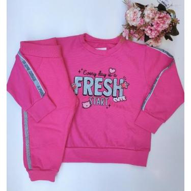 Imagem de Conjunto feminino inverno moletom modinha - Dila, Pink