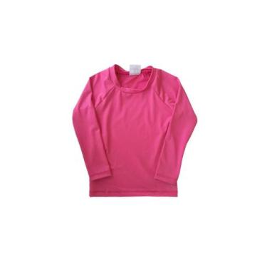 Imagem de Camisetas Moda Praia Manga Longa Com Proteção UV50+ Piscina Sol Verão 