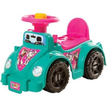 Imagem de Carrinho Andador Infantil Ketokinha Dog Menina com Empurrador  Confort