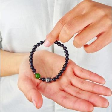Imagem de Pulseira Dharma Buda Unissex - ZYRA DRESS