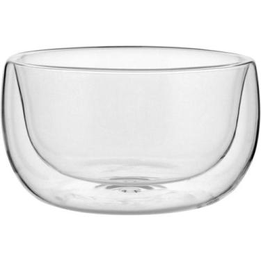 Imagem de Saladeira Parede Dupla 250ml Para Preparo Legumes Saladas - NH