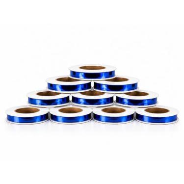 Imagem de Kit 10 Fitas Metaloide 10mm x 50 metros - Lantecor Escolha a Cor COR:A