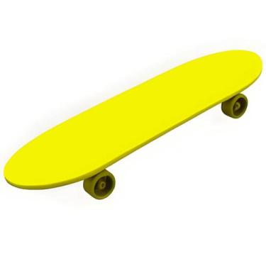 Imagem de Skate de Plástico Infantil diversao skateboarding  - Santiago Eletro, 