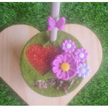 Imagem de Enfeite para Chimarrão Flores e Borboletas - Susi Mimos, Borboleta