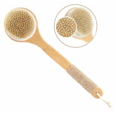 Imagem de Escova Seca Esfoliação a Seco Dry Brush Cabo Longo Premium - SoulBM