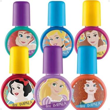 Imagem de Impala Disney Princesa: 6 Esmaltes Infantil 6ml