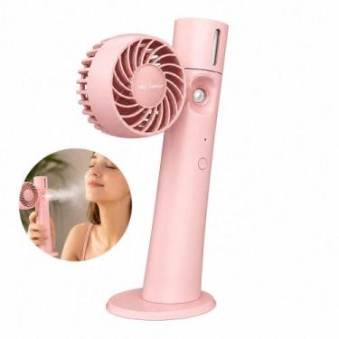 Imagem de Ventilador Portátil Yeet 3 Pás 2 Velocidades com Spray de Água e LED R