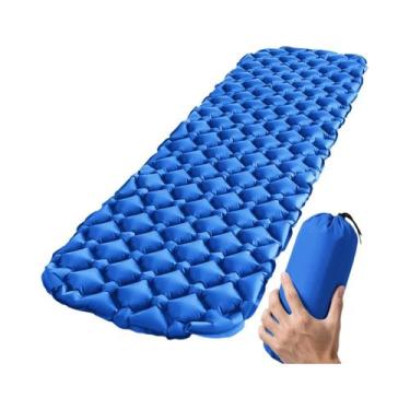 Imagem de Colchão Inflável Ultraleve Para Camping, Almofada De Ar, Tapete De Via