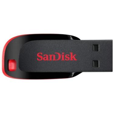 Imagem de Pen Drive 128GB SanDisk Cruzer Blade USB 2.0, 128GB