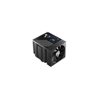 Imagem de Air Cooler TRYX Turris T620, Dual Tower, Display LCD 5 Polegadas, 6 Heat Pipes, 2 Ventoinhas 120mm, AMD e Intel, Preto - H-T620N-DM2M-G0K