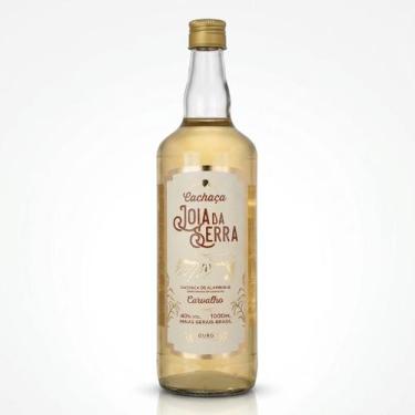Imagem de Cachaça de Alambique Cachaça Joia da Serra Carvalho Ouro 1L Minas Gera