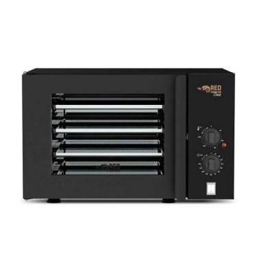 Imagem de Forno Convector Elétrico Class 4 Assadeiras Preto Fccvr Red Chameleon 
