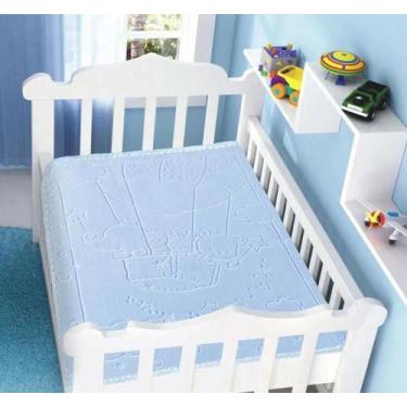 Imagem de Cobertor inf jolitex touch texture ref:, AZUL, UN