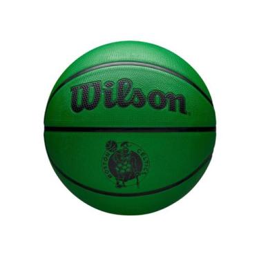 Imagem de Bola de Basquete Wilson NBA Team Tribute Solid B. Celtics N7