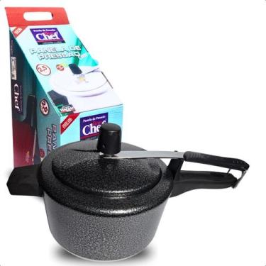 Imagem de Panela de Pressão com Valvula de Segurança de Silicone Bon Chef 2,5 li