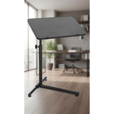 Imagem de Mesa Ergonômica Para Notebook Regulável Preta - Congratulations Store