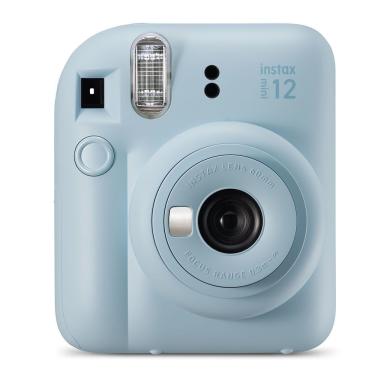 Imagem de Câmera Instantânea Analógica Fuji Instax Mini 12 Foto com Impressão em Cerca de 5 Segundos Azul Candy