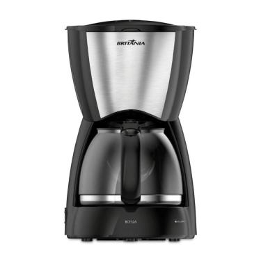 Imagem de Cafeteira Elétrica Britânia BCF32A Aço Inox 32 Xícaras Preto 110V