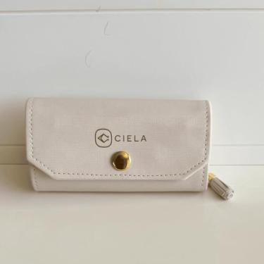 Imagem de Porta joias de Viagem Essenza Ciela com Necessaire Interna, Off White,